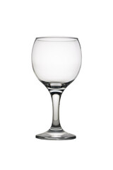 Elegant glass standing on a clear surface awaits a refreshing beverage in an inviting setting