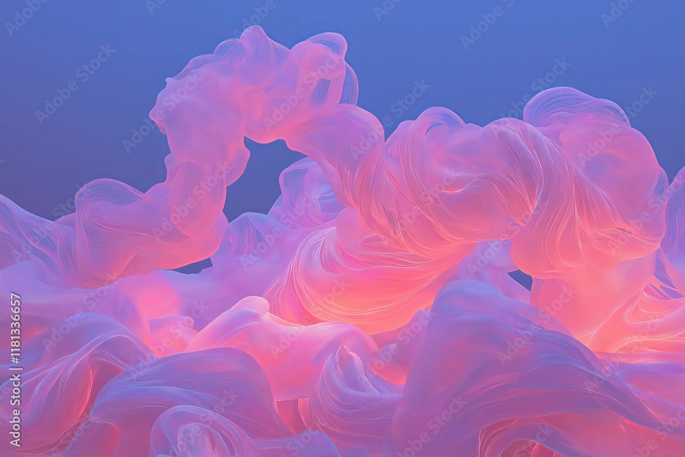 Poster a fractal flame that twists and dances like liquid fire in the air.