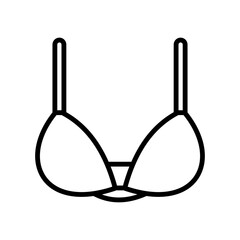 Underwear Bra icon design vector template