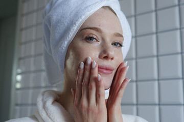 A Skincare Routine with a Gentle Touch, Emphasizing Relaxation and SelfCare Practices