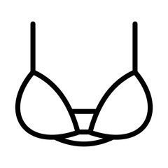 Underwear Bra icon design vector template