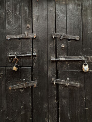 Old barn door