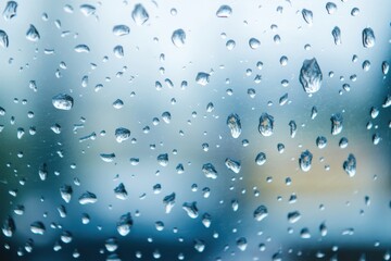 Detailed Shot of Small Droplets Perfect for Nature and Water-Themed Projects and Artwork