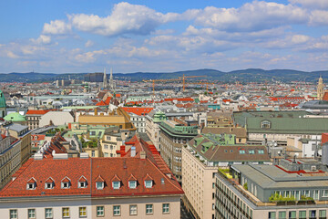Obraz premium ウィーンの街並み