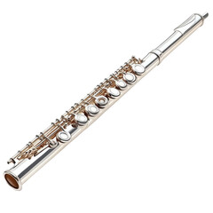 flute on transparent background