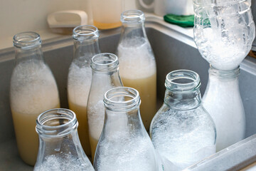 Homemade laundry, Marseille grated soap, manufacturing process, do it yourself, zero waste, eco...