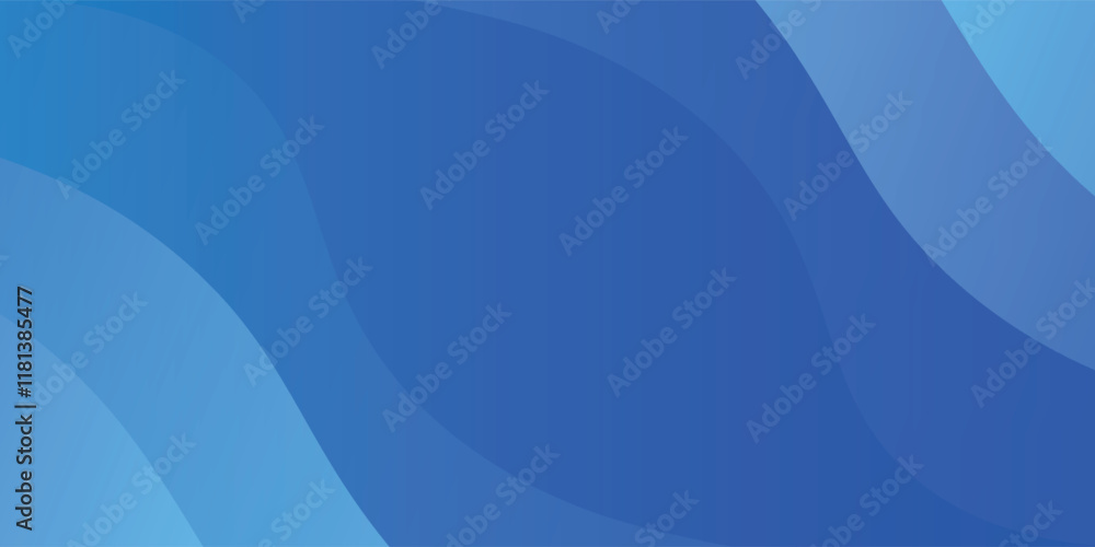 Sticker blue technology background with triangle shapes, wavy backgron vector