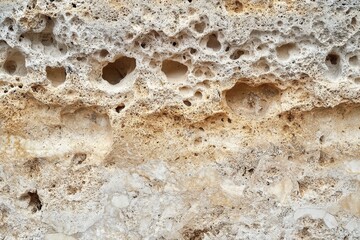 Obraz premium Detailed Close-Up Image Capturing the Unique Porous Texture of a Surface for Various Design Applications