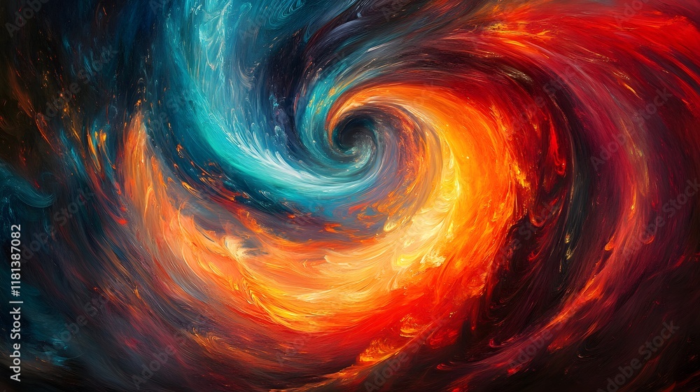 Poster abstract speed motion blur with colorful lines and energy waves
