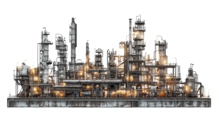 Refinery transparent background