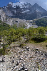Hengduan Mountains in Yading, Daocheng, China