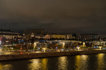 Obraz premium night view of the city