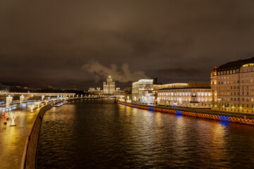 Fototapeta premium night view of the city