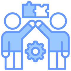 Obraz premium Collaboration Icon