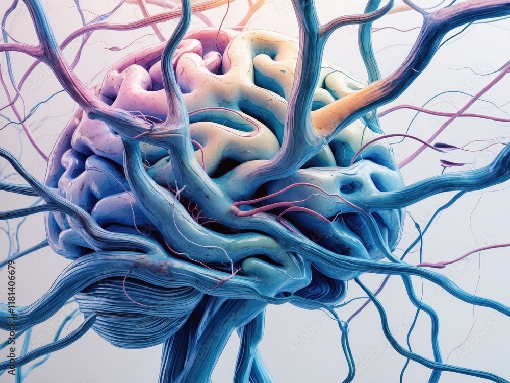 Poster understanding the intricate neural connections involved in obsessive compulsive disorder through a d
