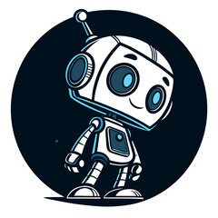 robot cyborg illustration