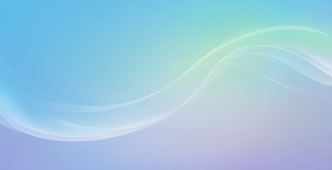 Obraz premium blue pastel background featuring soft blue gradient that subtly shifts into gentle