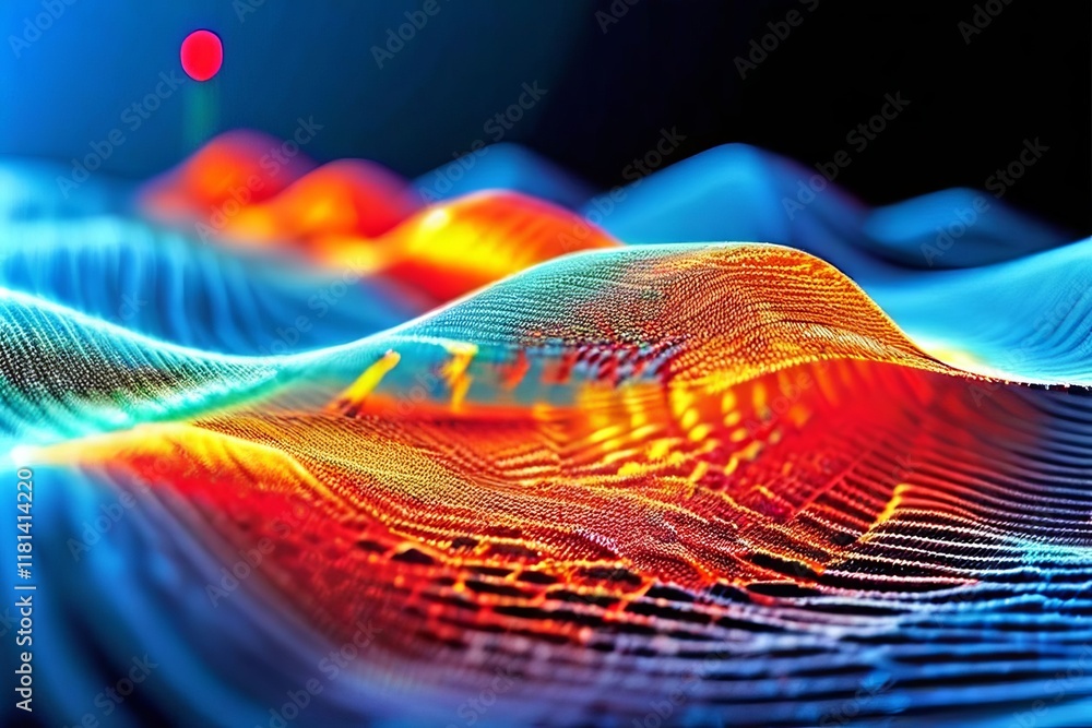 Poster ir wave with quantum transitions an ir wave associated with a qu