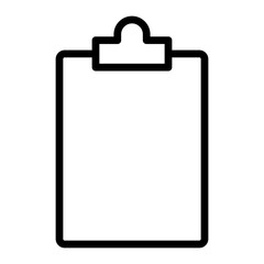Planning Vector Line Icon Design