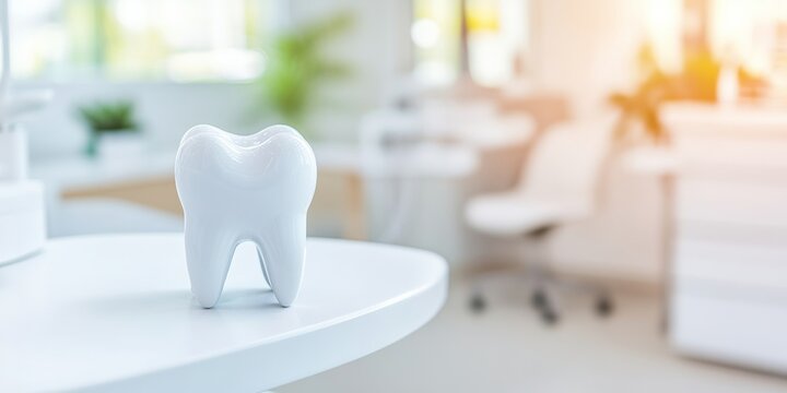Modern Dental Office with Bright Natural Light Celebrating National Dentist Day, New Years, Easter - Powered by Adobe