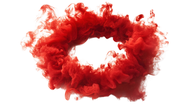 Smoke ring transparent background