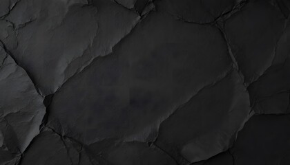 Textured Black Slate Surface Showing Natural Patterns and Depths for Creative Backgrounds and Designs