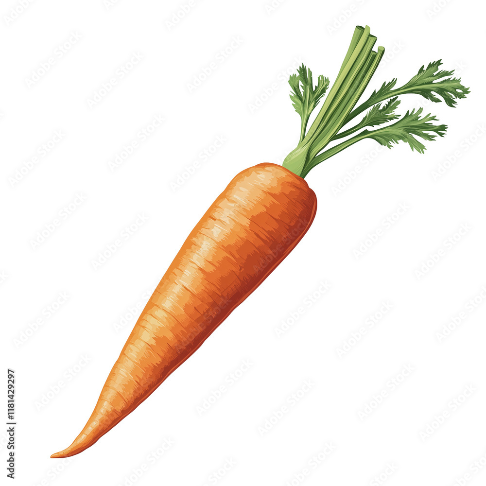 Sticker carrot, Image Matting, Transparent background