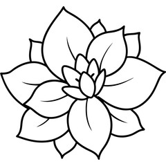 Blossom Charm line art art vector