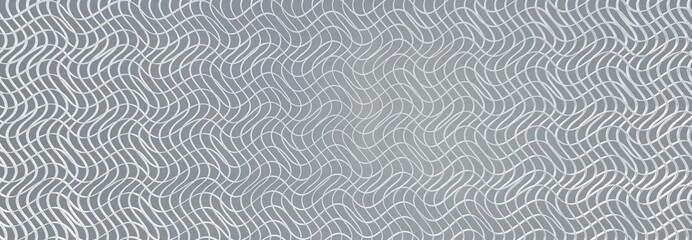 Abstract, white lines, 3d rendering Illustration, alternating overlapping, orderly arrangement background, banner, website, template.
