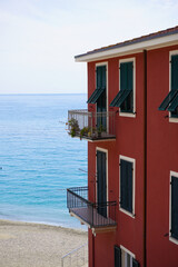 colorful beach house