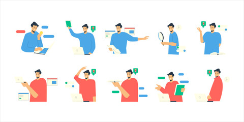  Digital Learning and Educational Technology Illustration