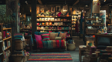 Commercial Display of Pastoral Crescent Spacesaver in Home Goods Store