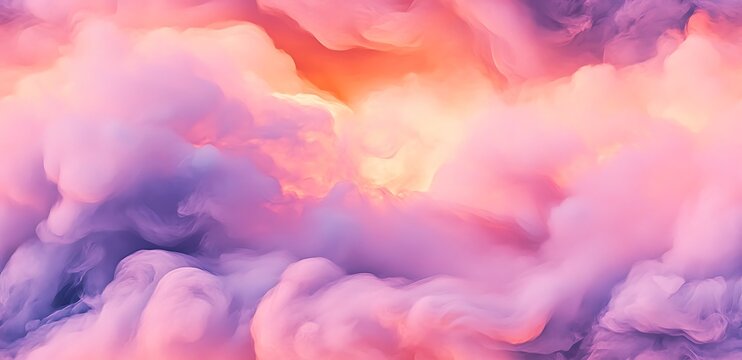 Peach and lavender watercolor  marble texture seanless background