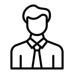 Candidate Vector Line Icon Design