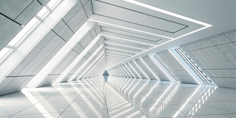 Naklejka premium A Unique Abstract Technology Background Featuring White Colors and Modern Design Elements