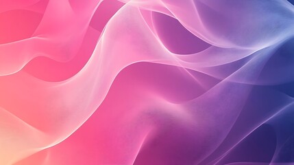Obraz premium Abstract Pink Purple Gradient Wave Pattern Design