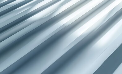 Obraz premium White background with soft light and shadow, minimalist style