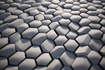 Futuristic gray scale monochrome concrete color abstract geometric pattern background wallpaper decoration texture