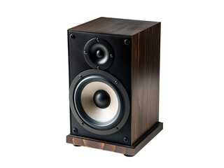 Fototapeta premium wireless audio speaker isolated on white or transparent background, png sound cutout