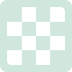 Fototapeta premium Chess icon logo design