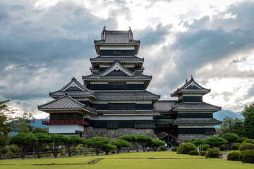 Obraz premium Matsumoto Castle, national treasure of Japan