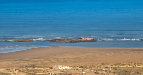 Pretty Moroccan coastal landscape near the village of Zouiet Bouzarktoune