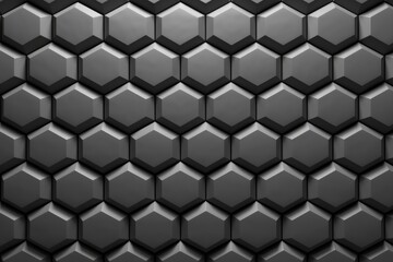 Futuristic gray scale monochrome concrete color abstract geometric pattern background wallpaper decoration texture