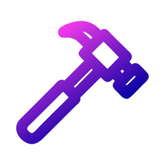 Hammer simple icon