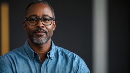 Fototapeta premium Portrait of a Confident Man