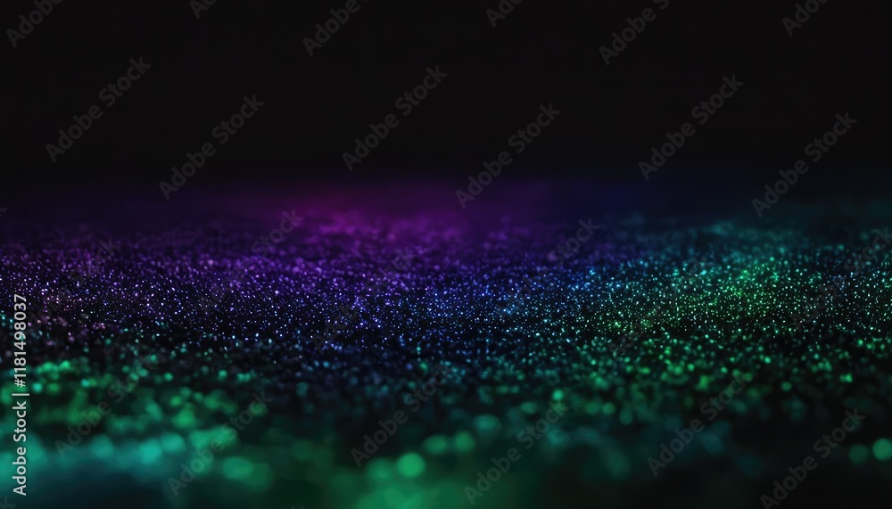 Poster 3d abstract network technology background with flowing particles 9