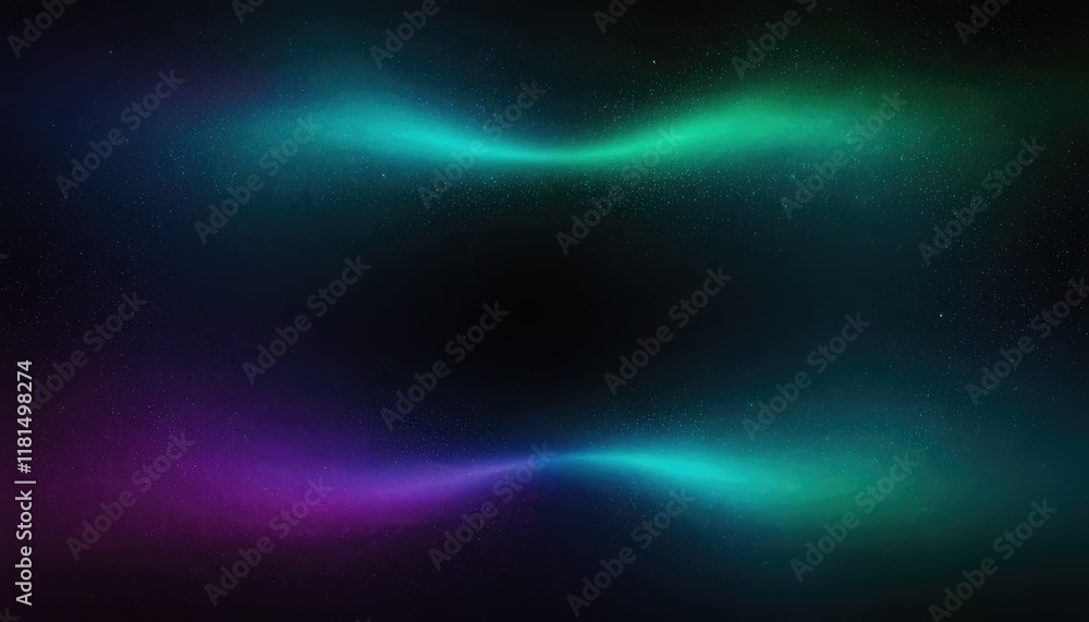 Poster 3d abstract network technology background with flowing particles 6