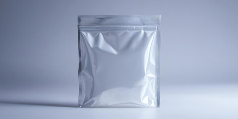 Transparent Evidence Bag for Forensic Use on Neutral Background