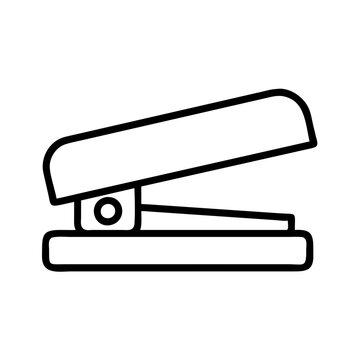recommend clip art: stapler icon, office line art, office vector - simple black line art icon of stapler perfect for logos, and office-themed designs.