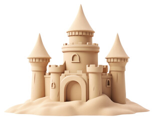 PNG Sand castle architecture towers lighthouse.
